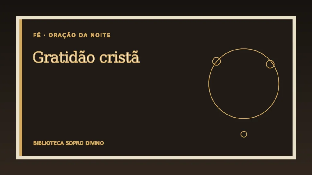 Horizonte ao entardecer com pontos de luz, símbolo de gratidão no fim do dia
