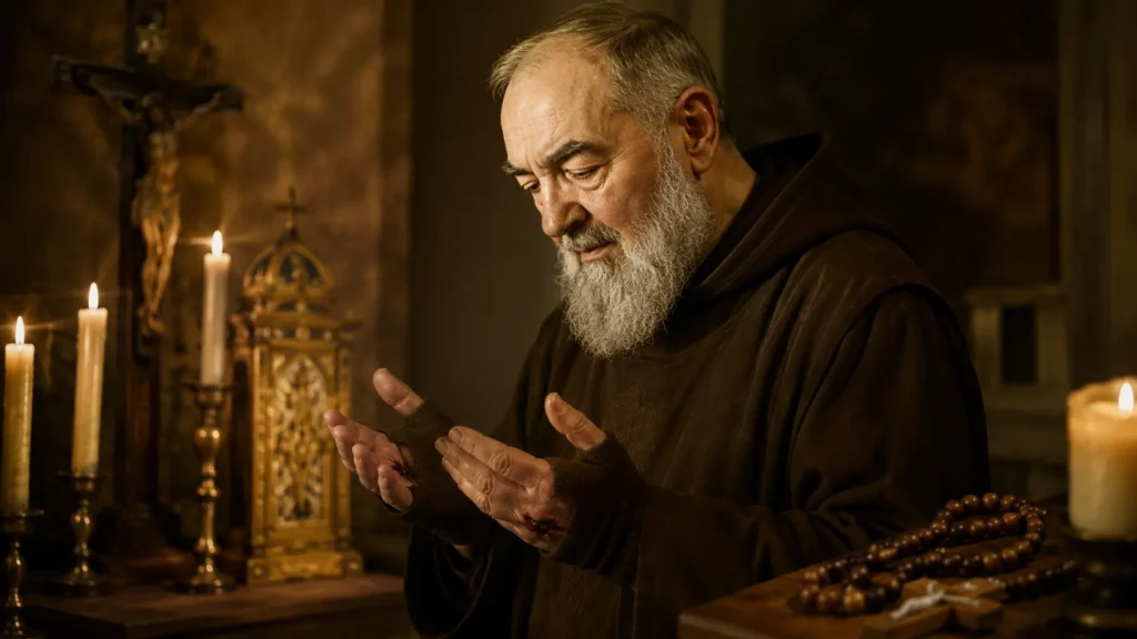 Padre Pio e o mistério dos estigmas
